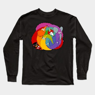 Circus Worms! Long Sleeve T-Shirt